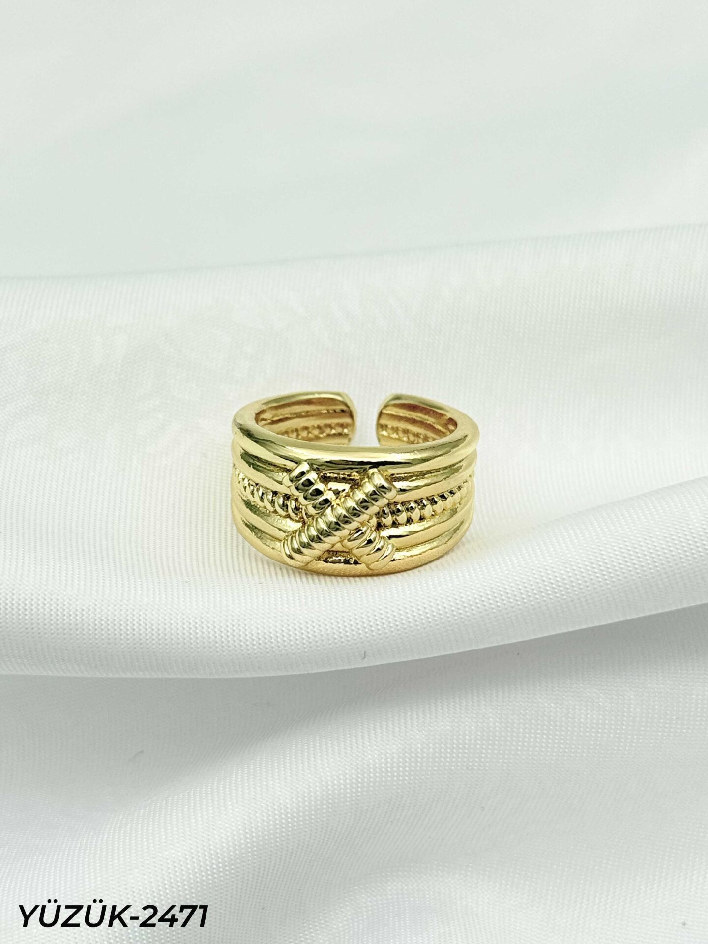 Çelik Yüzük (Ayarlanabilir) // YÜZÜK-2471