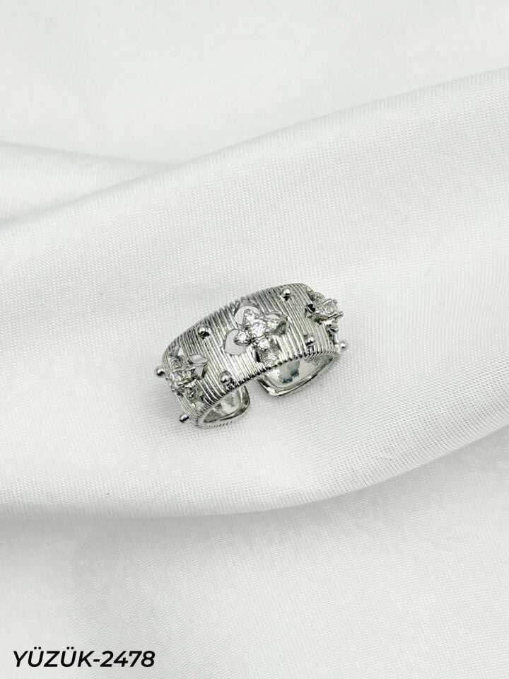 Çelik Yüzük (Ayarlanabilir) // YÜZÜK-2478