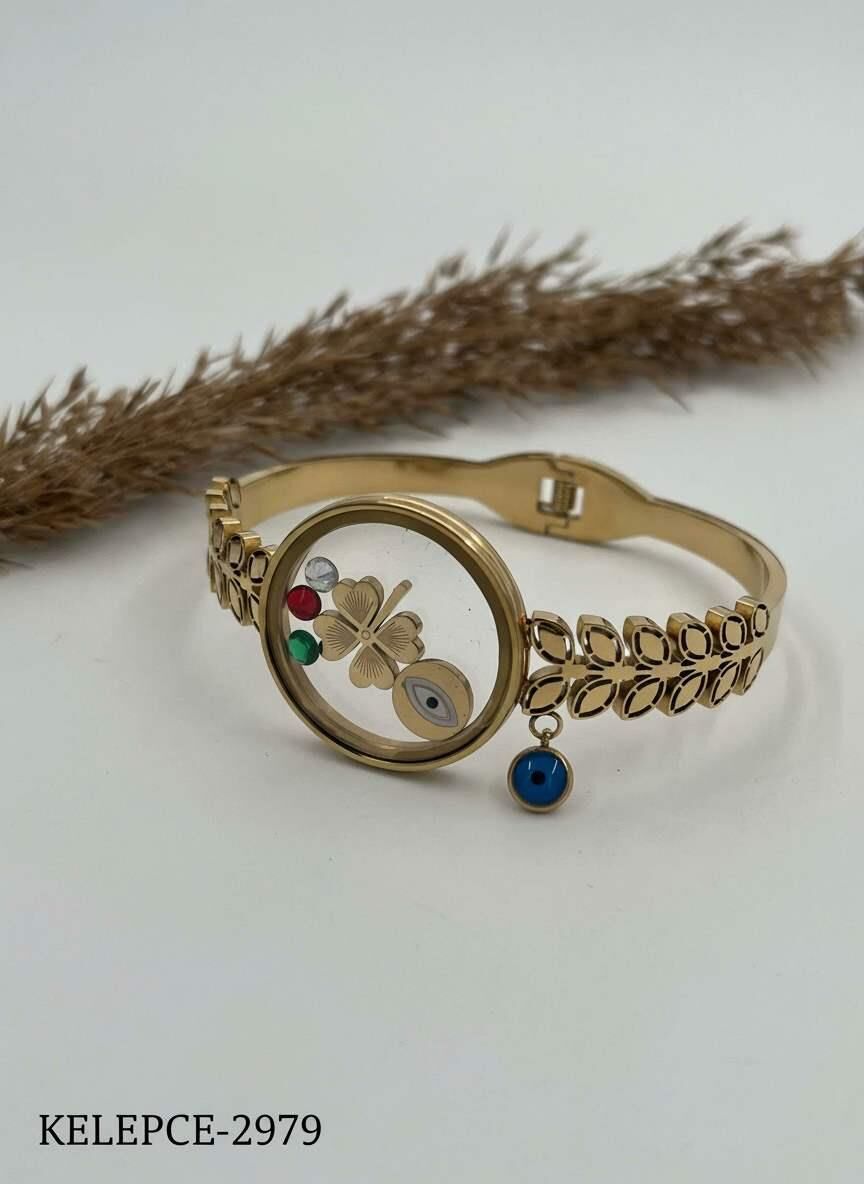 Çelik Cam Fanus Kelepçe (Açılabilir) // KELEPCE-2979