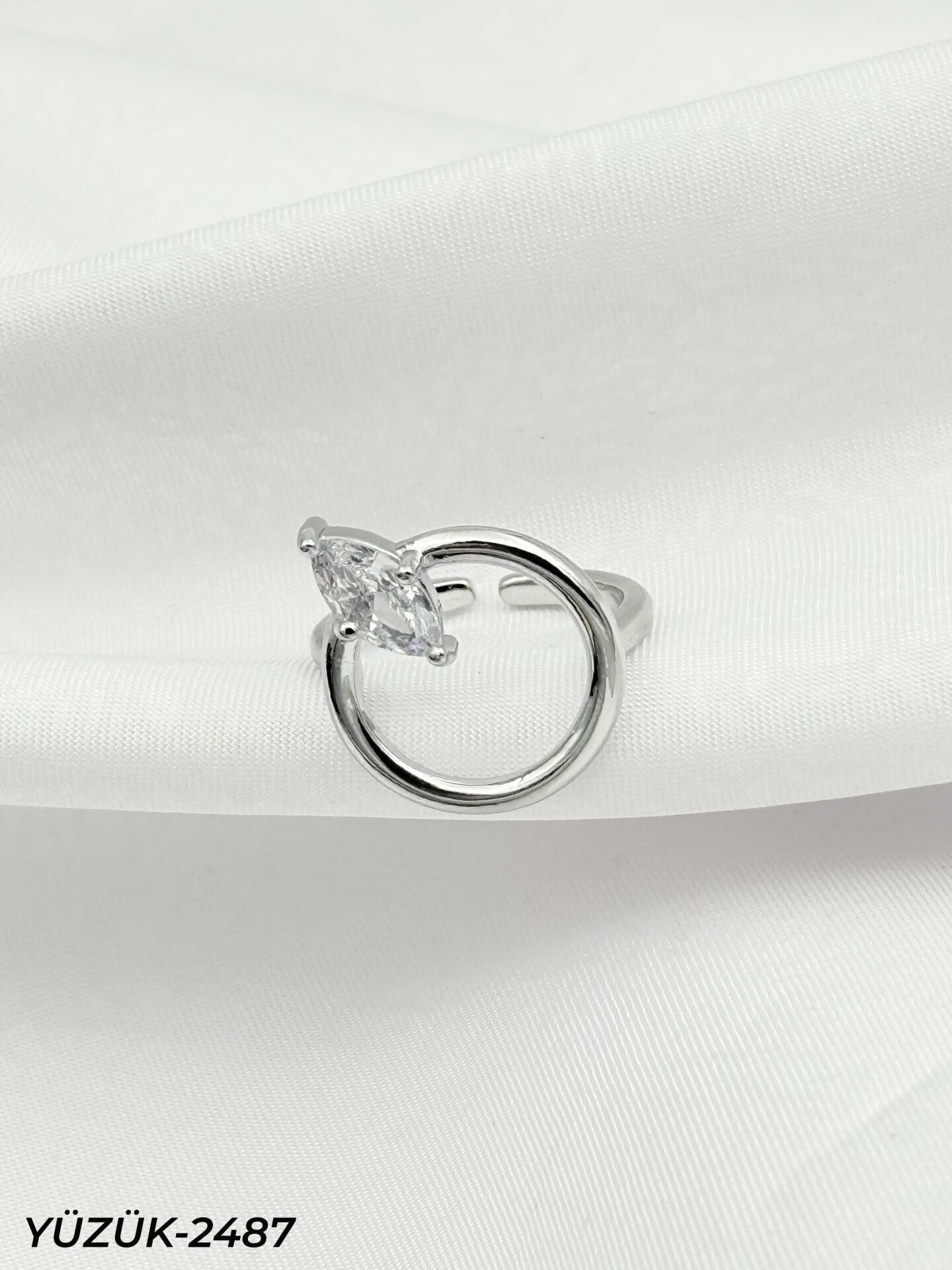 Çelik Yüzük (Ayarlanabilir) // YÜZÜK-2487