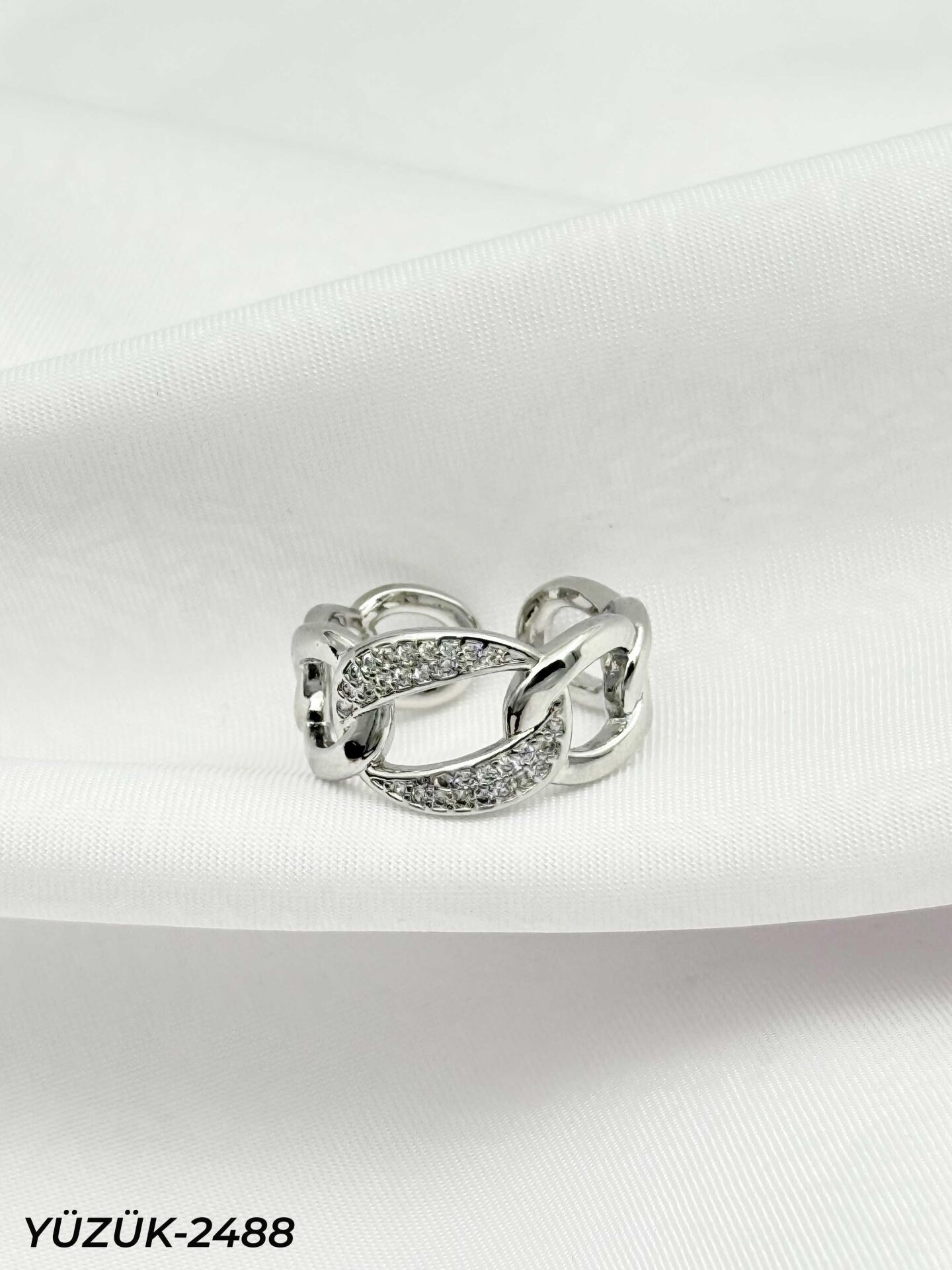 Çelik Yüzük (Ayarlanabilir) // YÜZÜK-2488