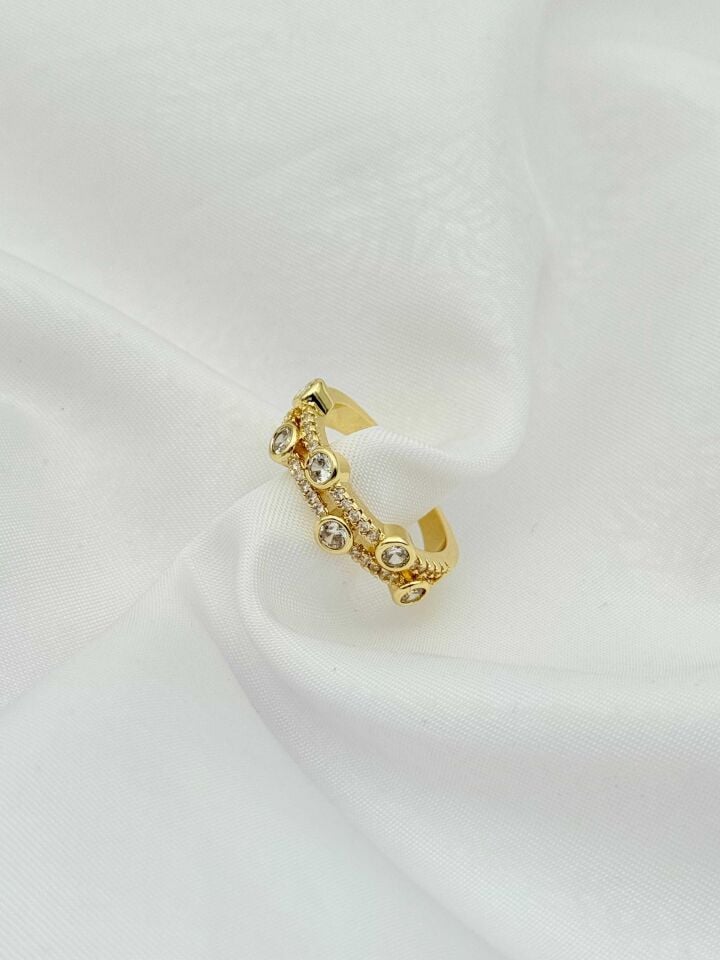 Çelik Taşlı (Ayarlanabilir) // YÜZÜK-2431