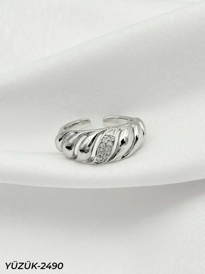 Çelik Yüzük (Ayarlanabilir) // YÜZÜK-2490