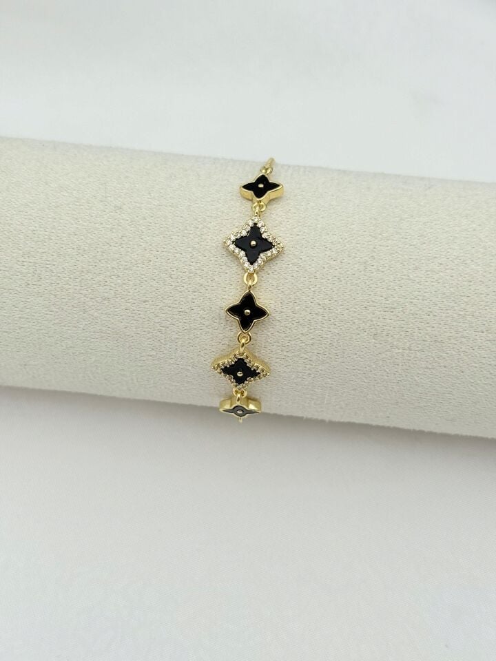 14K Asansörlü Bileklik // BILEK-7092