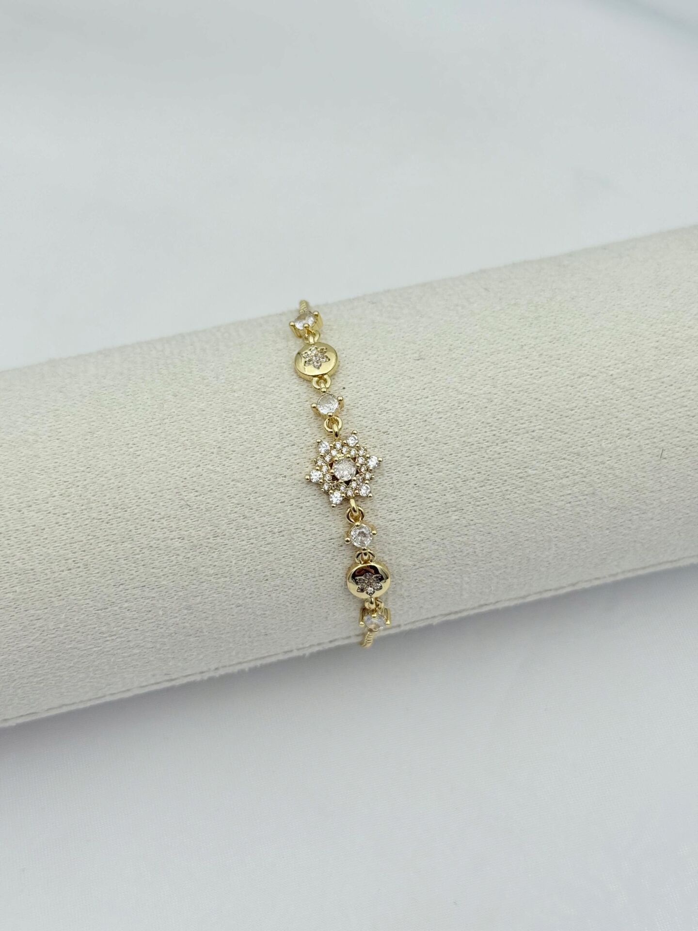 14K Asansörlü Bileklik // BILEK-7093