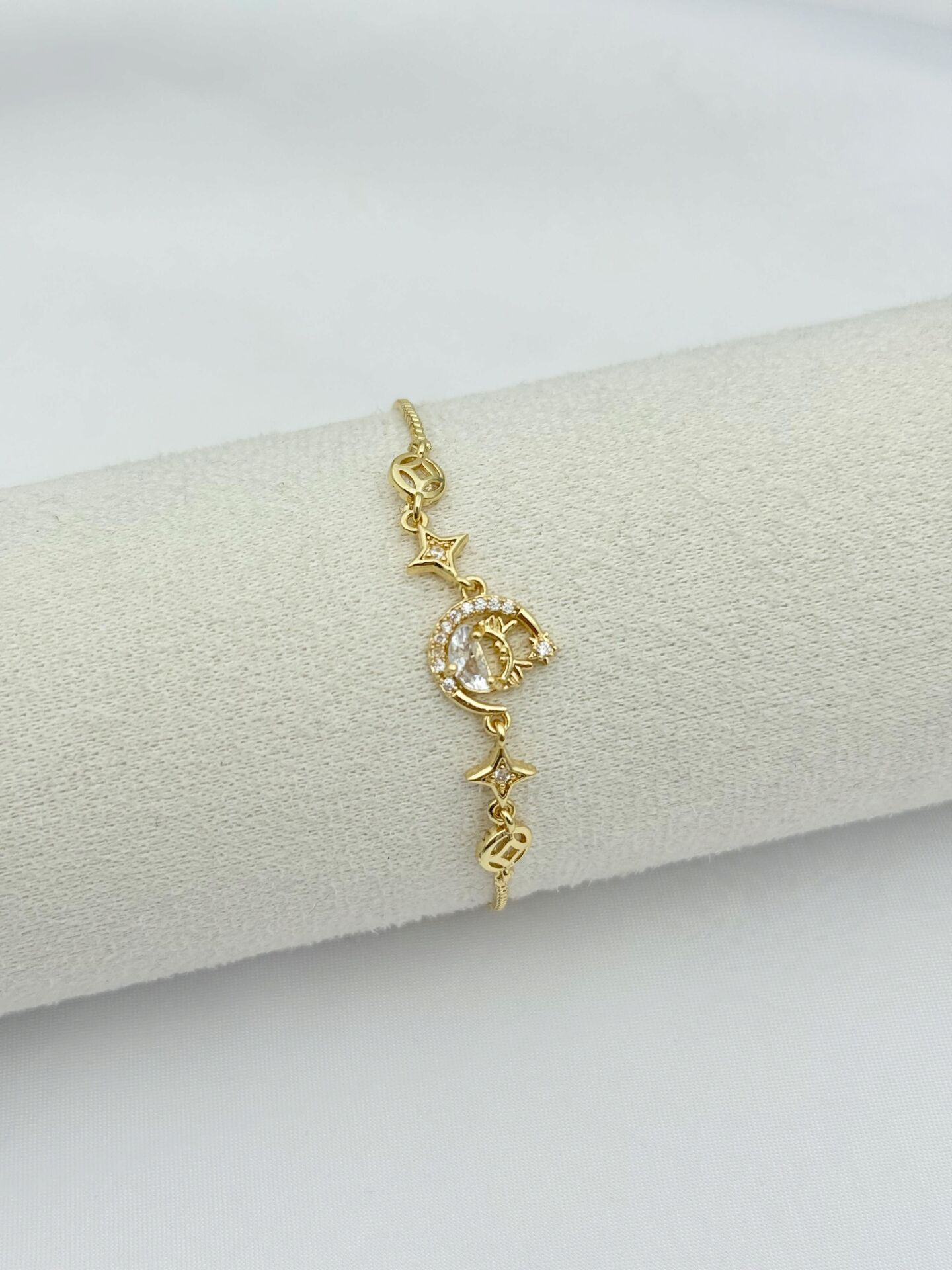 14K Asansörlü Bileklik // BILEK-7097