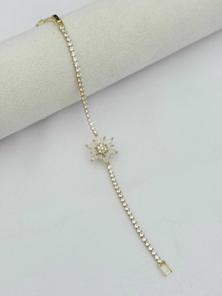 Çelik Motifli Su Yolu Bileklik // BILEK-7107