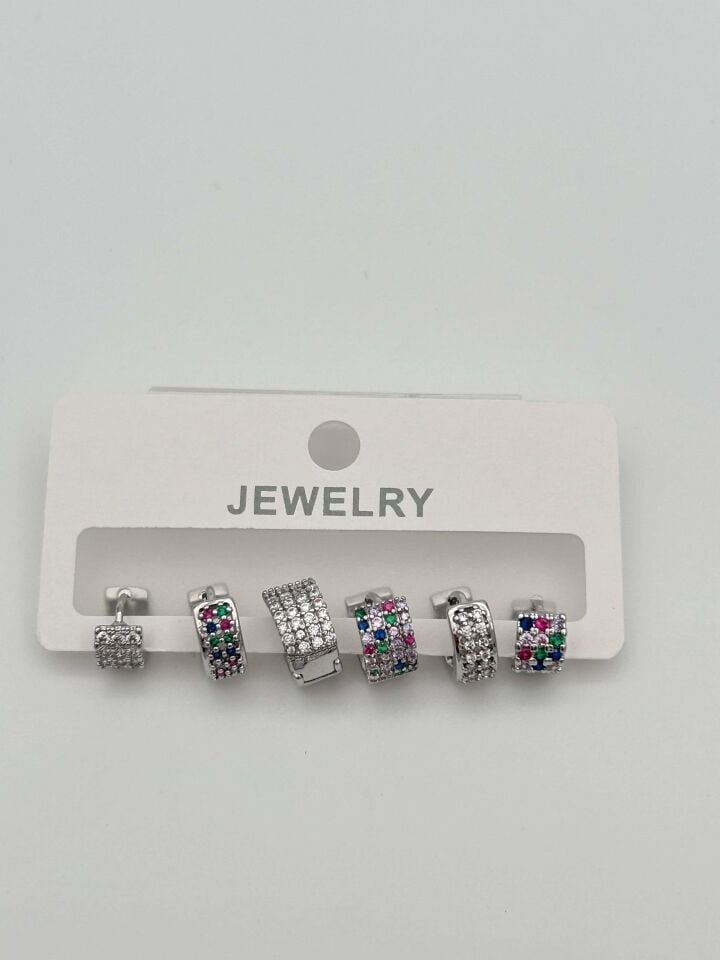 Deluxe 6-teilige Ohrringe // ITHAL-2496