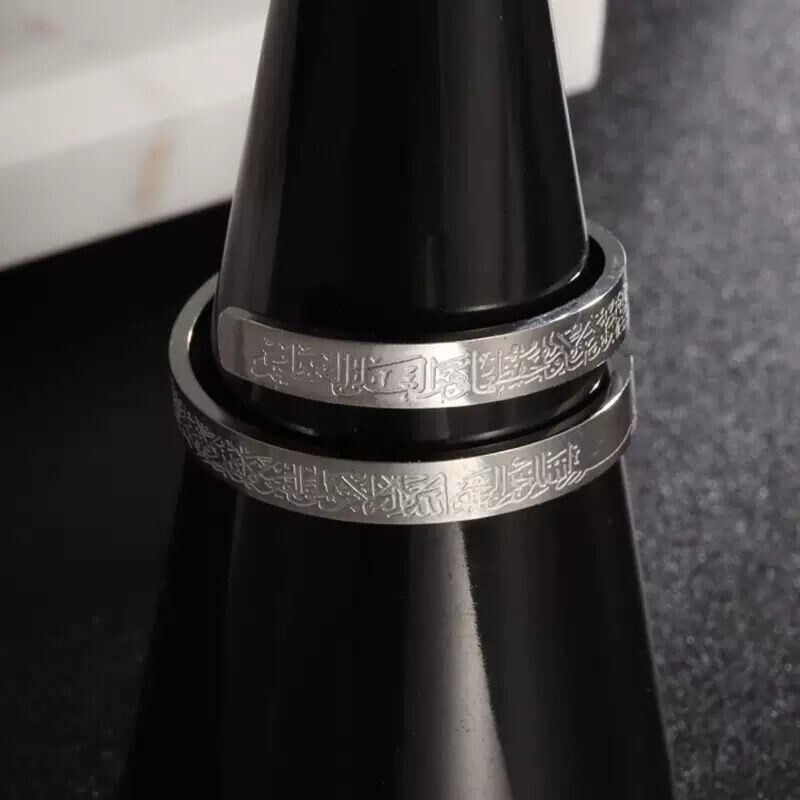 Steel Domed Wedding Ring No: 18