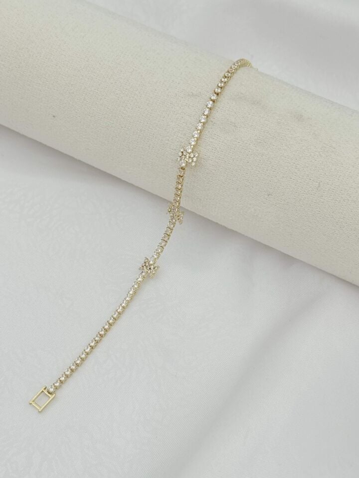 Çelik Motifli Su Yolu Bileklik // BILEK-6999