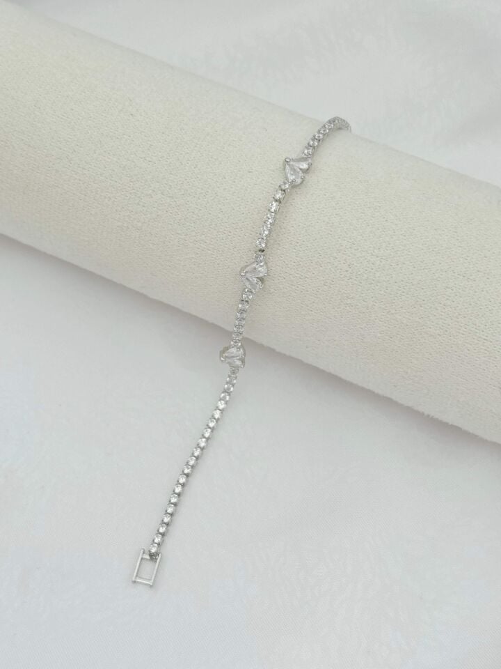 Çelik Motifli Su Yolu Bileklik // BILEK-7003