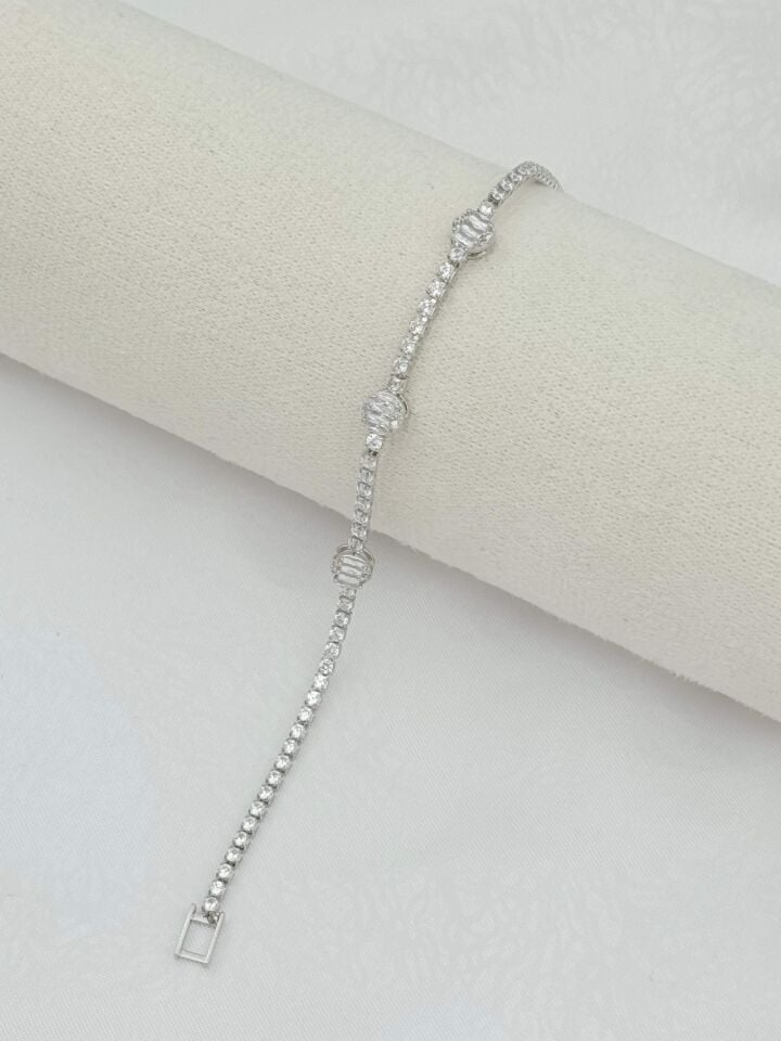 Çelik Motifli Su Yolu Bileklik // BILEK-7004