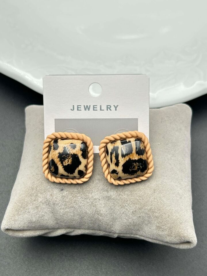 VIP Leopard Earrings // IMPORTED-2616