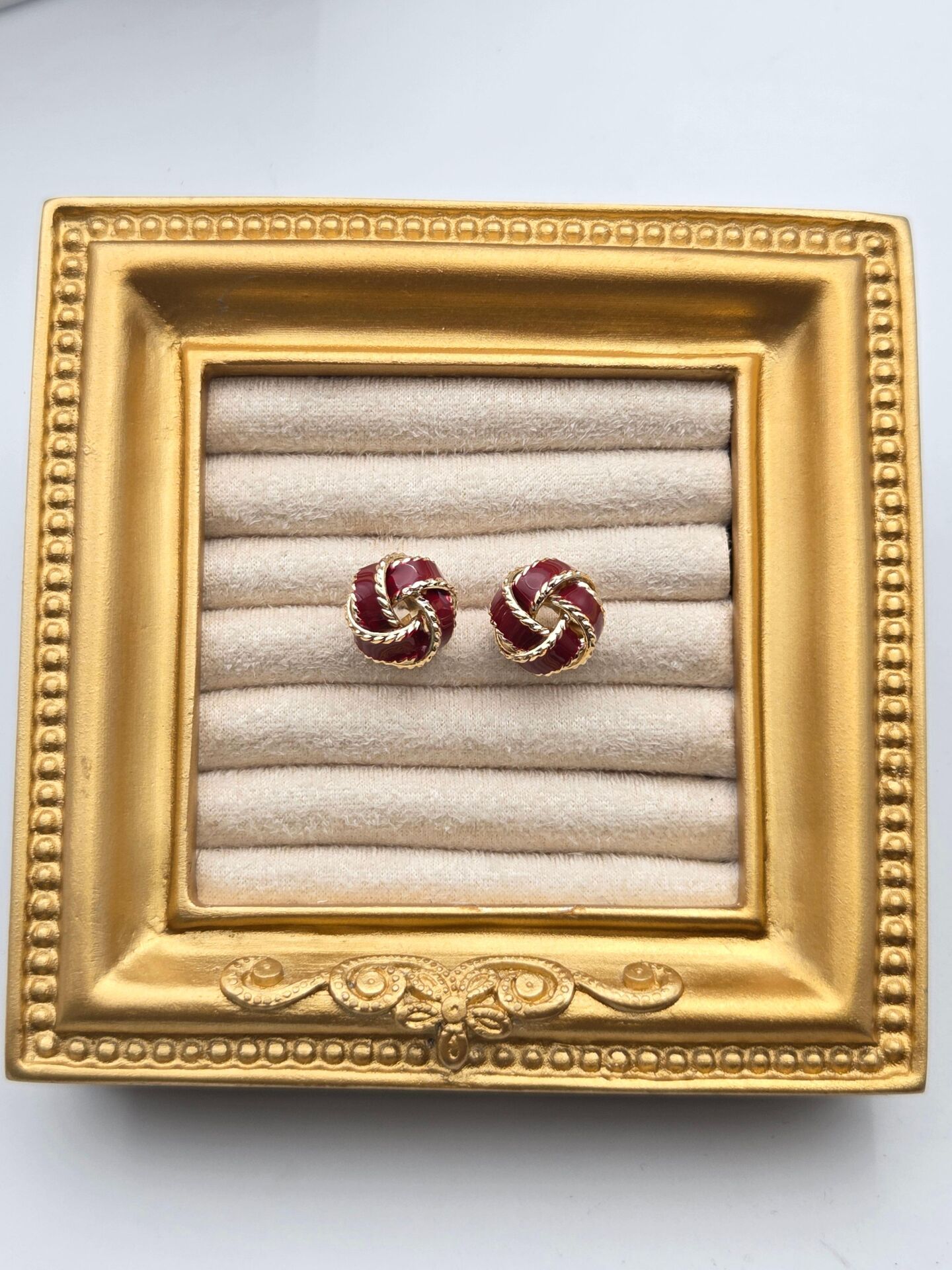 Zirkon Taşlı Rodyum Kaplama Küpe // ITHAL-3297