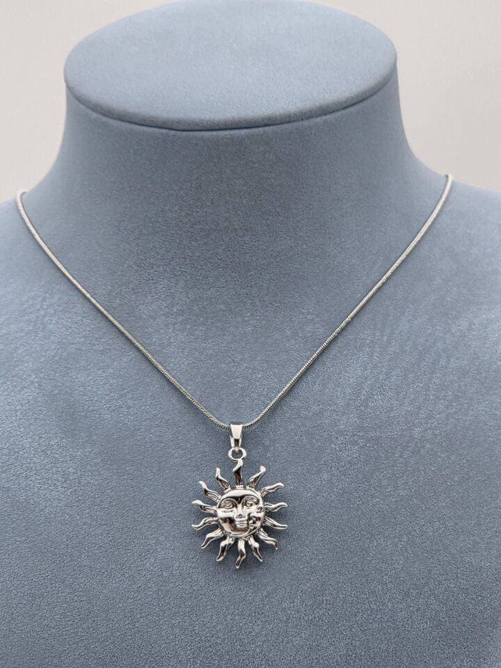 Çelik Kolye 45cm // KOLYE-6142