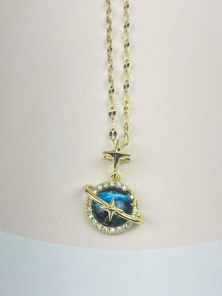 Çelik Kolye 45cm // KOLYE-2583