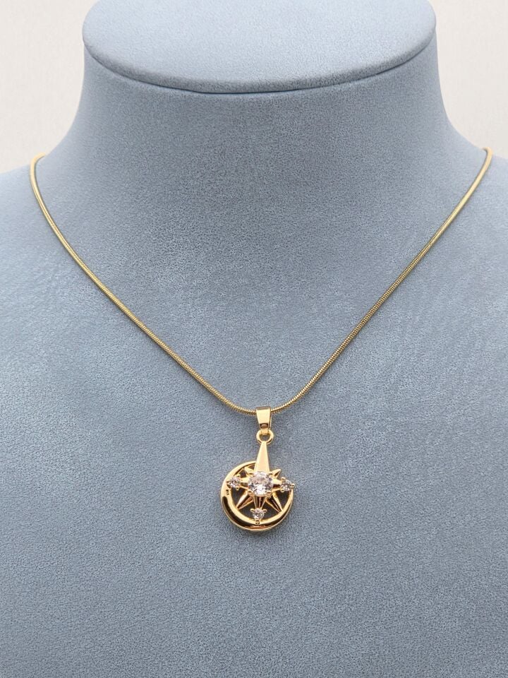 Çelik Kolye 45cm // KOLYE-6154