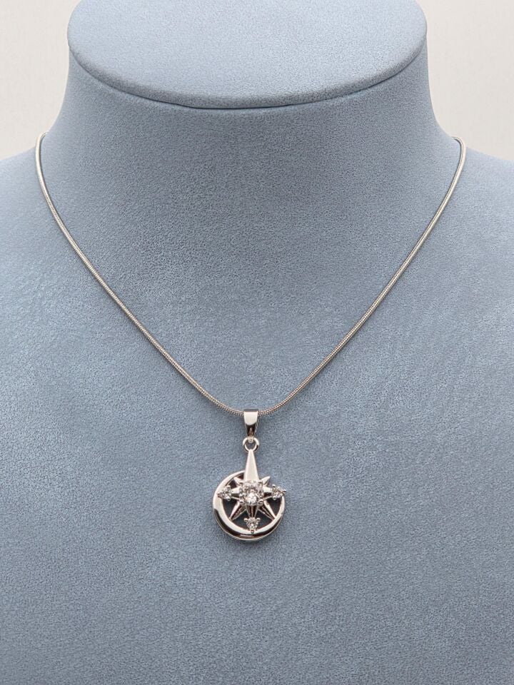 Çelik Kolye 45cm // KOLYE-6155