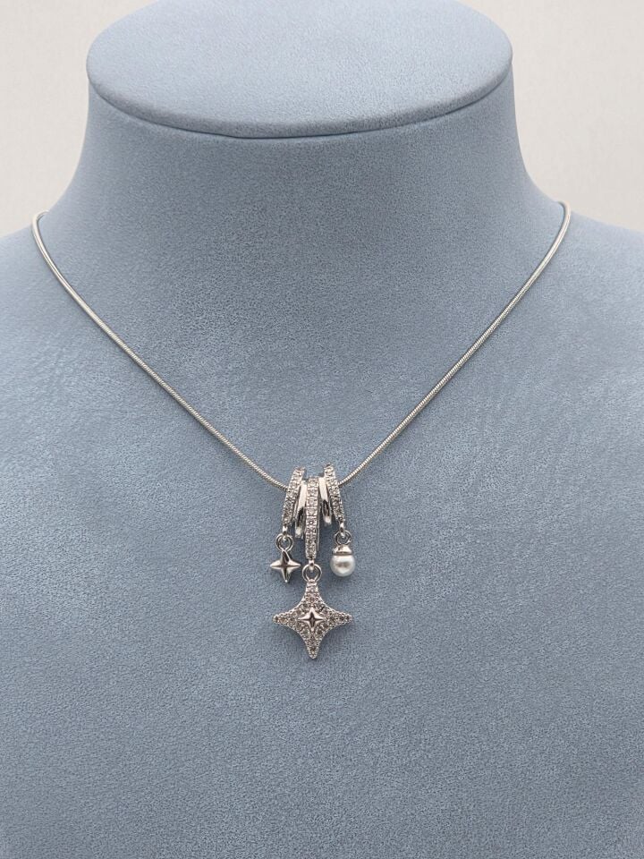 Çelik Kolye 45cm // KOLYE-6159