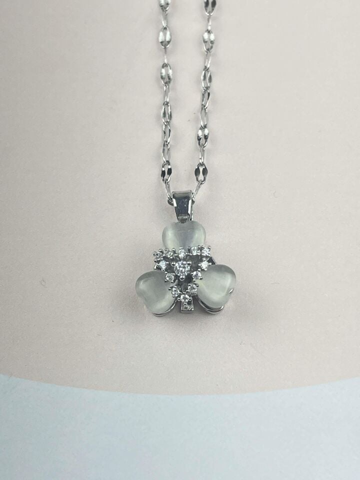 Steel Rotating Necklace 45cm // NECKLACE-2602