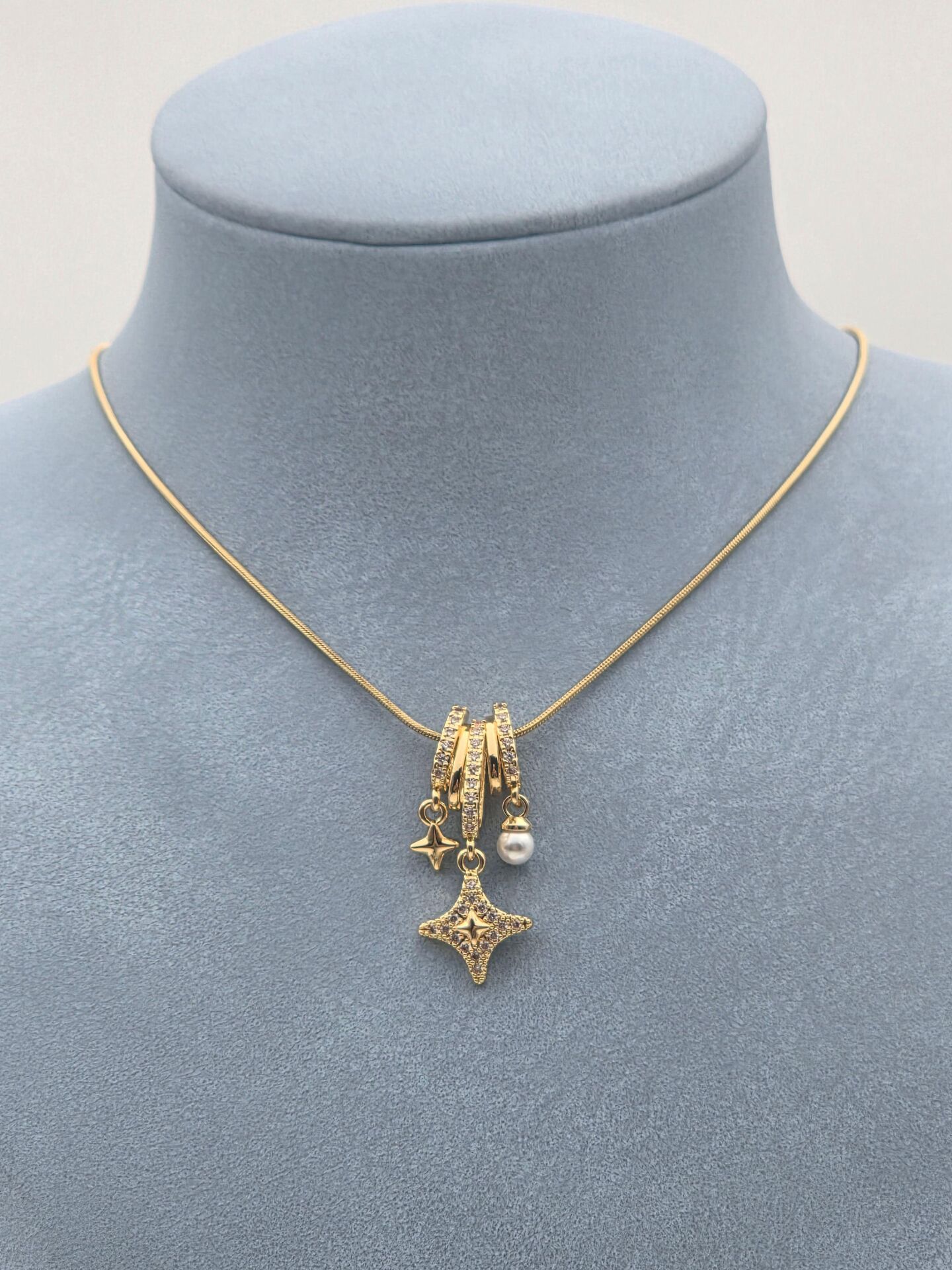 Çelik Kolye 45cm // KOLYE-6163