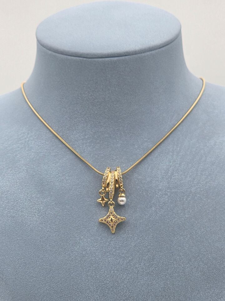 Çelik Kolye 45cm // KOLYE-6163