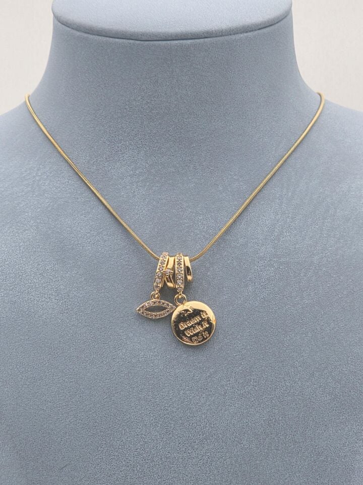 Çelik Kolye 45cm // KOLYE-6167