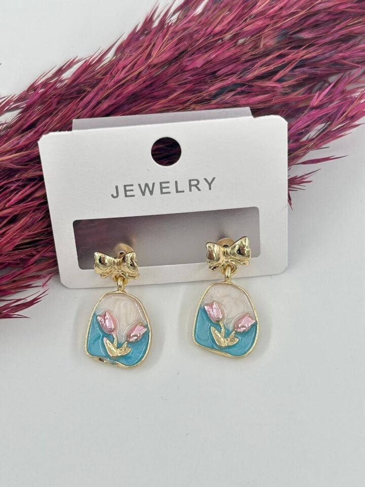 VIP Flower Earrings // IMPORT-2814