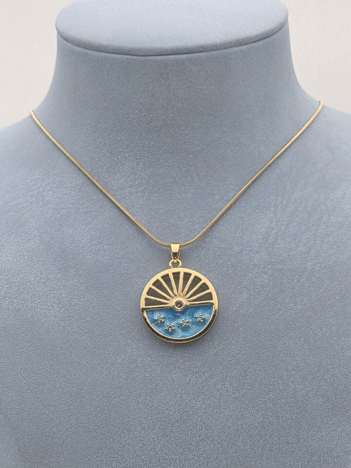 Çelik Kolye 45cm // KOLYE-6171