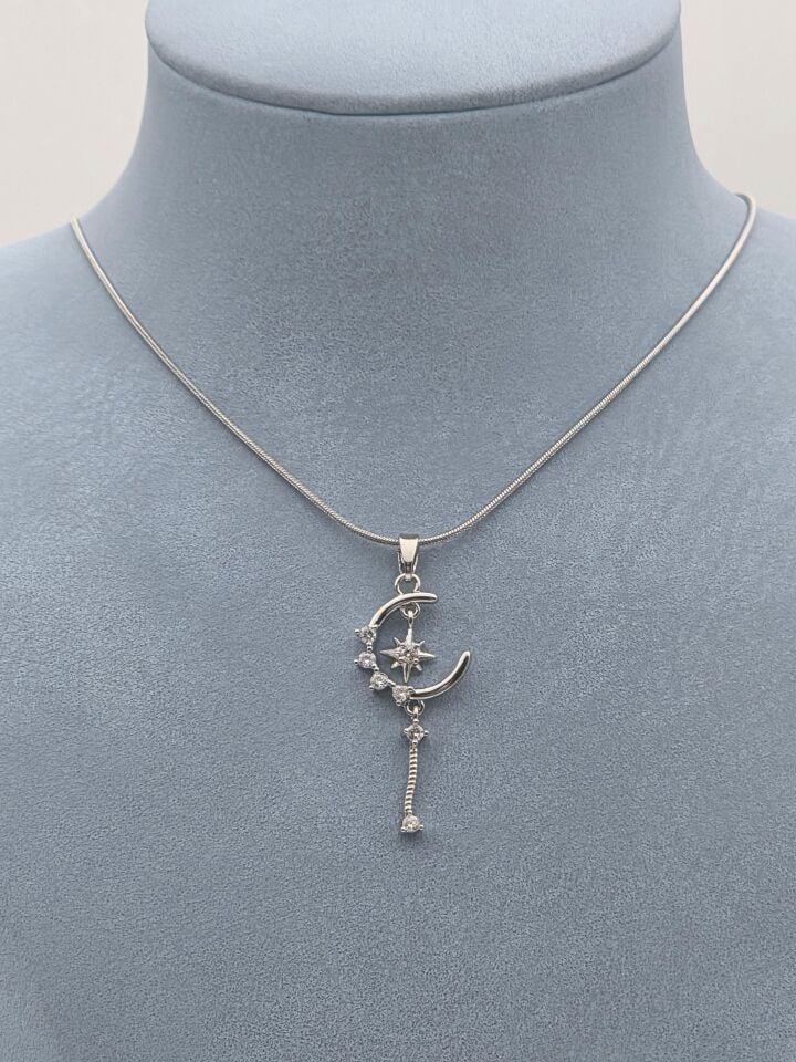 Çelik Kolye 45cm // KOLYE-6172