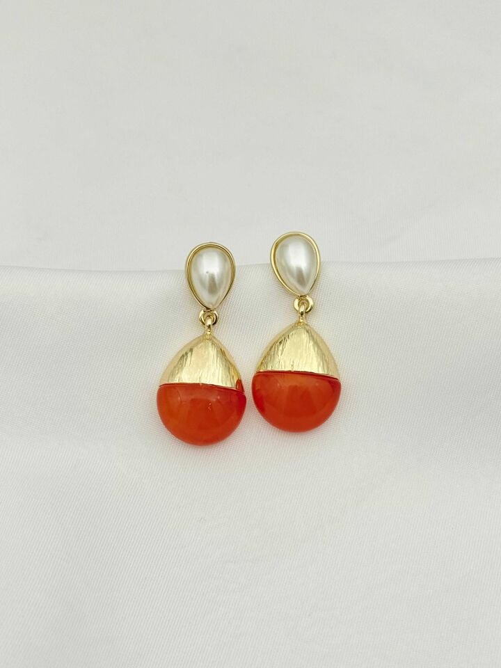 VIP Renkli Küpe // ITHAL-3933