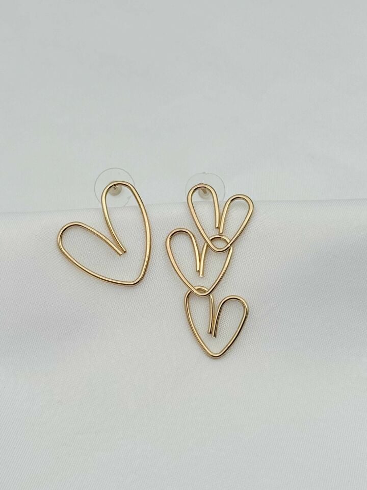 VIP Renkli Küpe // ITHAL-3934