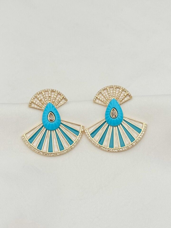 VIP Renkli Küpe // ITHAL-3935