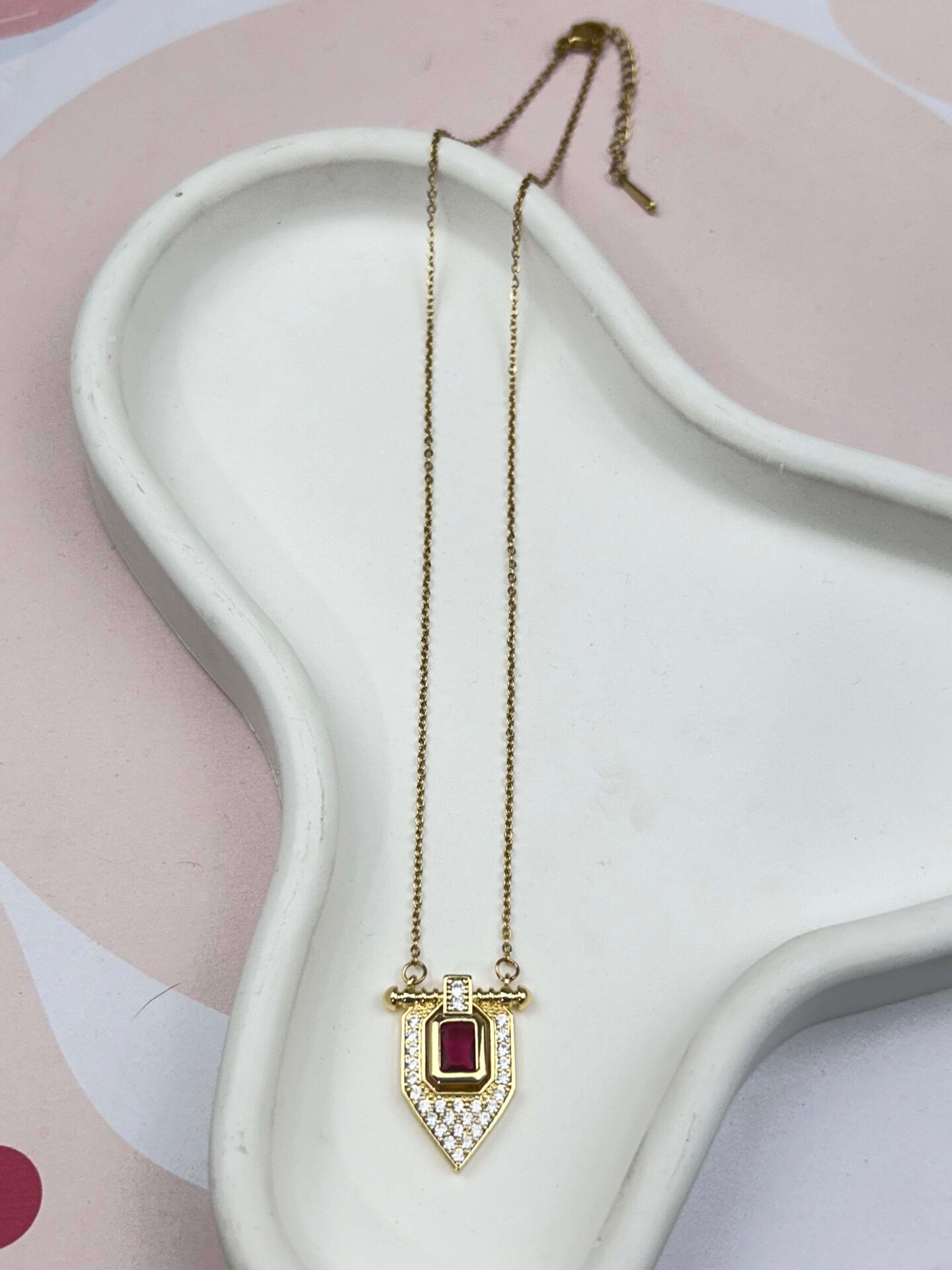 Steel Necklace 45cm // NECKLACE-3519