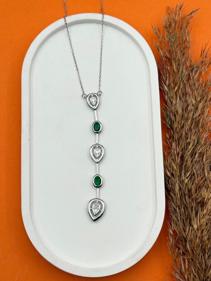 Stahl Y-Modell Halskette // NECKLACE-5493