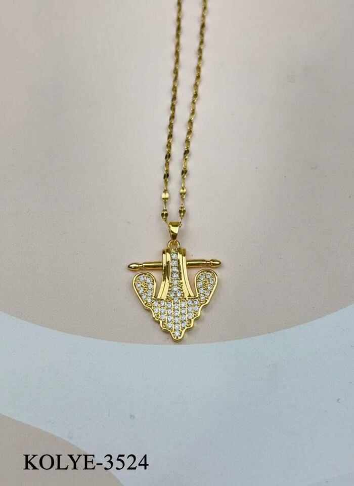 Çelik Kolye 45cm // KOLYE-3524