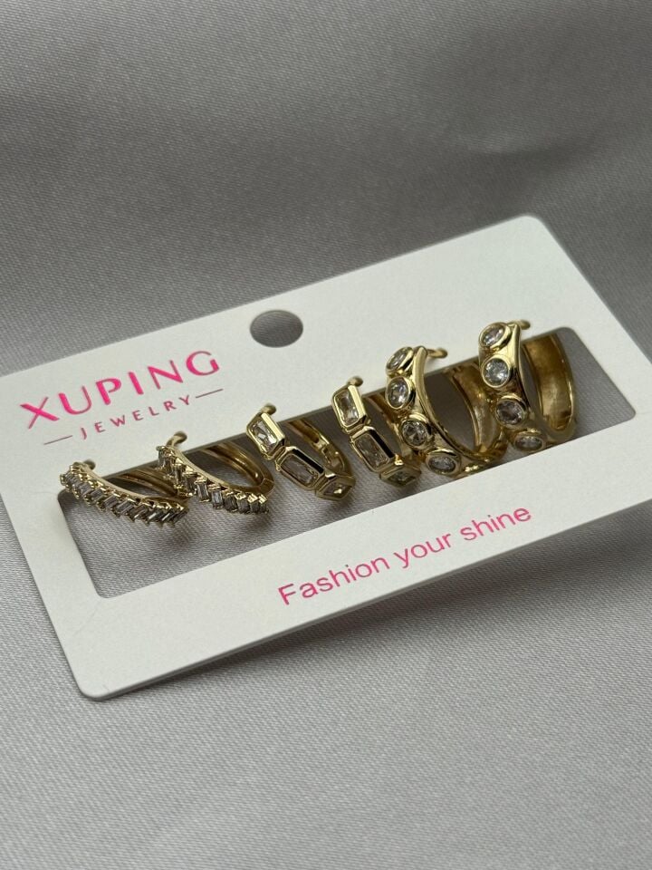 XUPING Set Küpe // KÜPE-3825