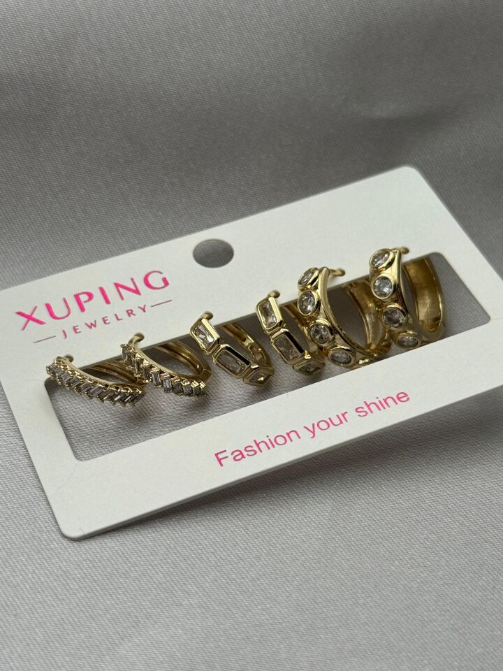 XUPING Set Küpe // KÜPE-3825