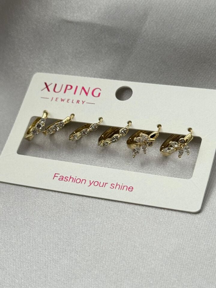 XUPING Set Küpe // KÜPE-3826