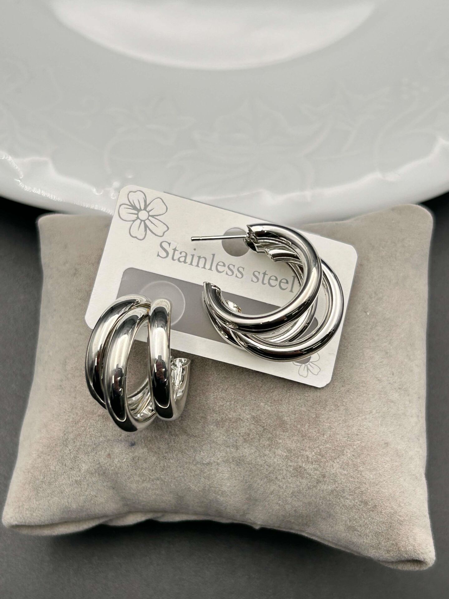 Steel Earring // EARRING-2965