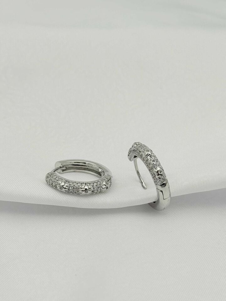 14K Kaplama Zirkon Küpe // ITHAL-3967