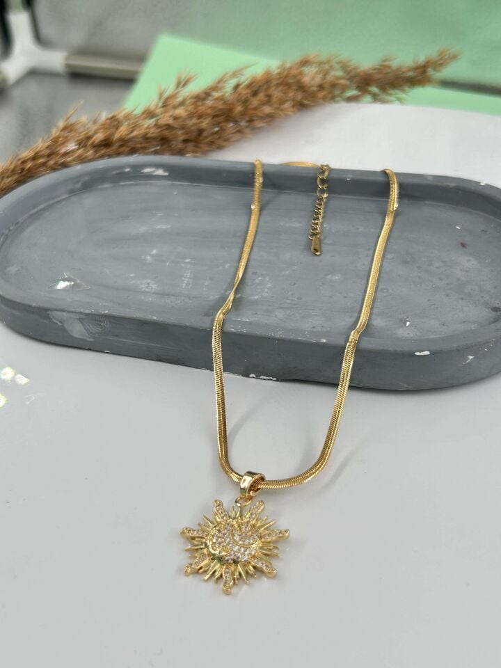 Çelik İtalyan Kolye 45cm // KOLYE-4652