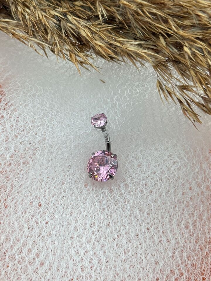 Steel Belly Piercing // TRAG-174