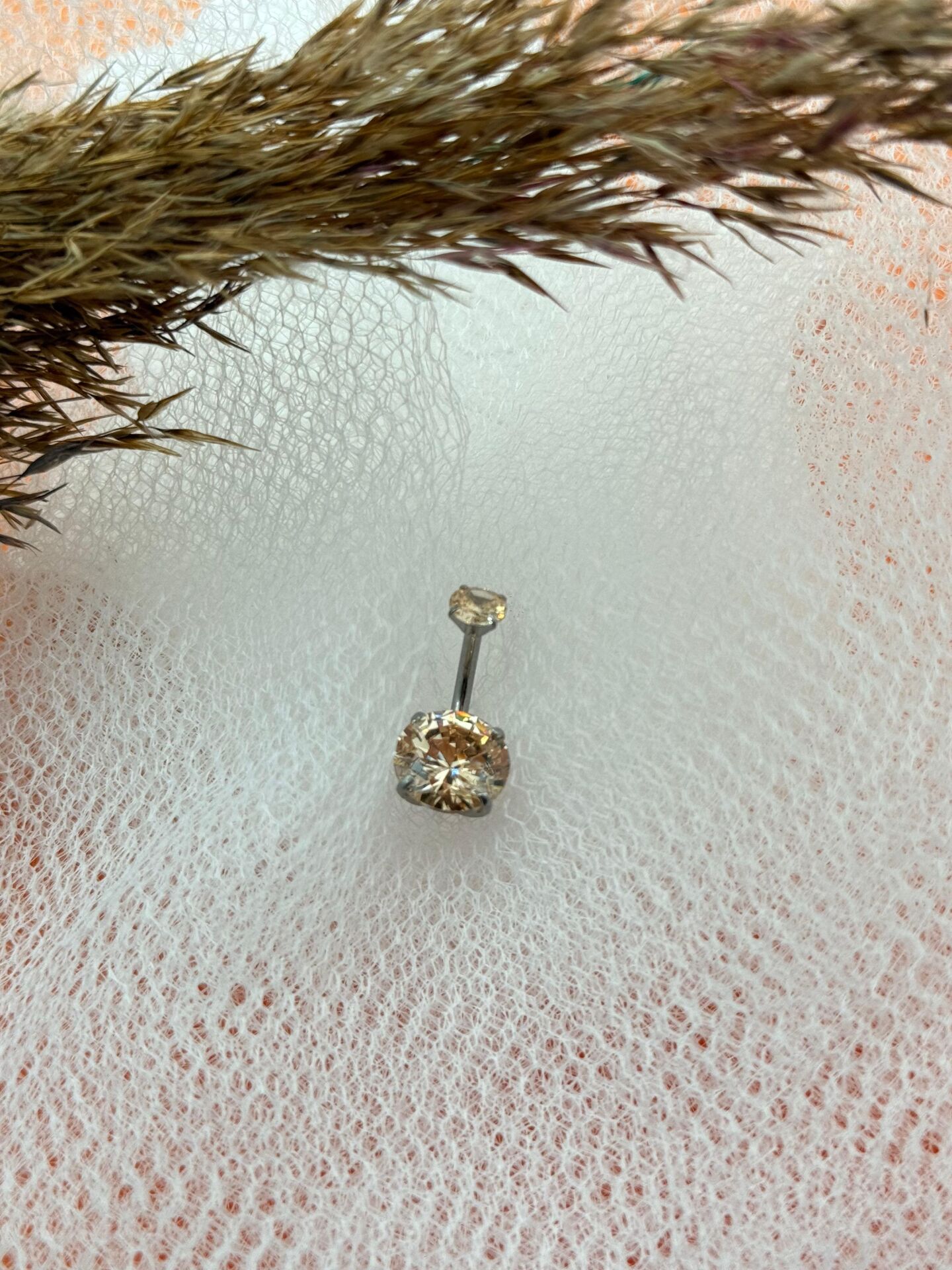 Steel Belly Piercing // TRAG-176