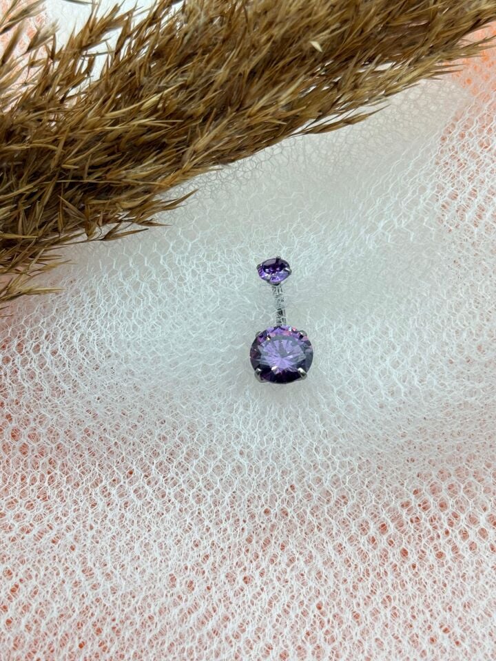 Bauchnabelpiercing aus Stahl // TRAG-179