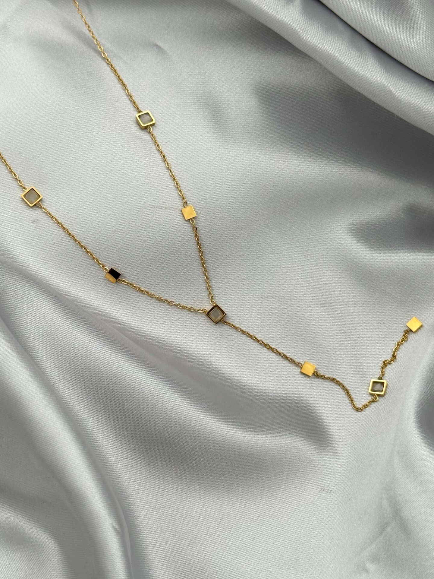Çelik Y Kolye 45cm // KOLYE-4926