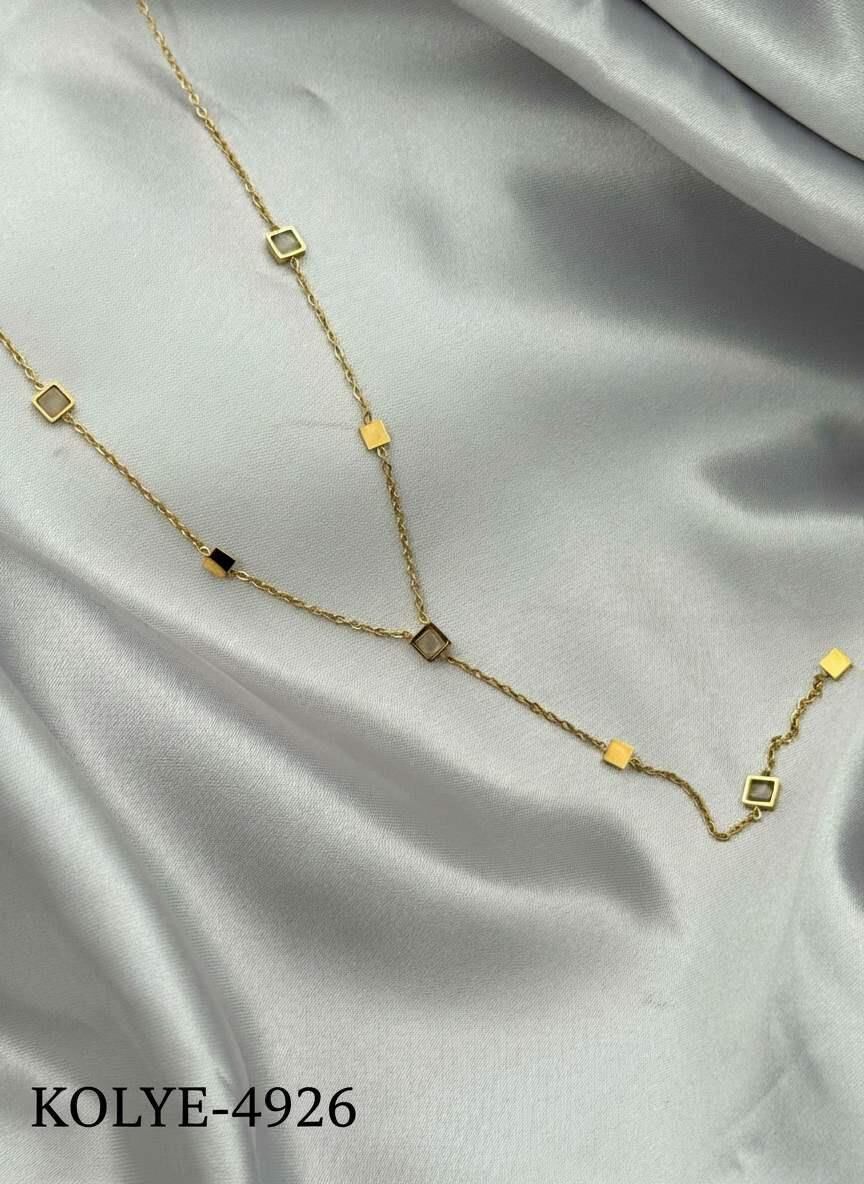 Çelik Y Kolye 45cm // KOLYE-4926