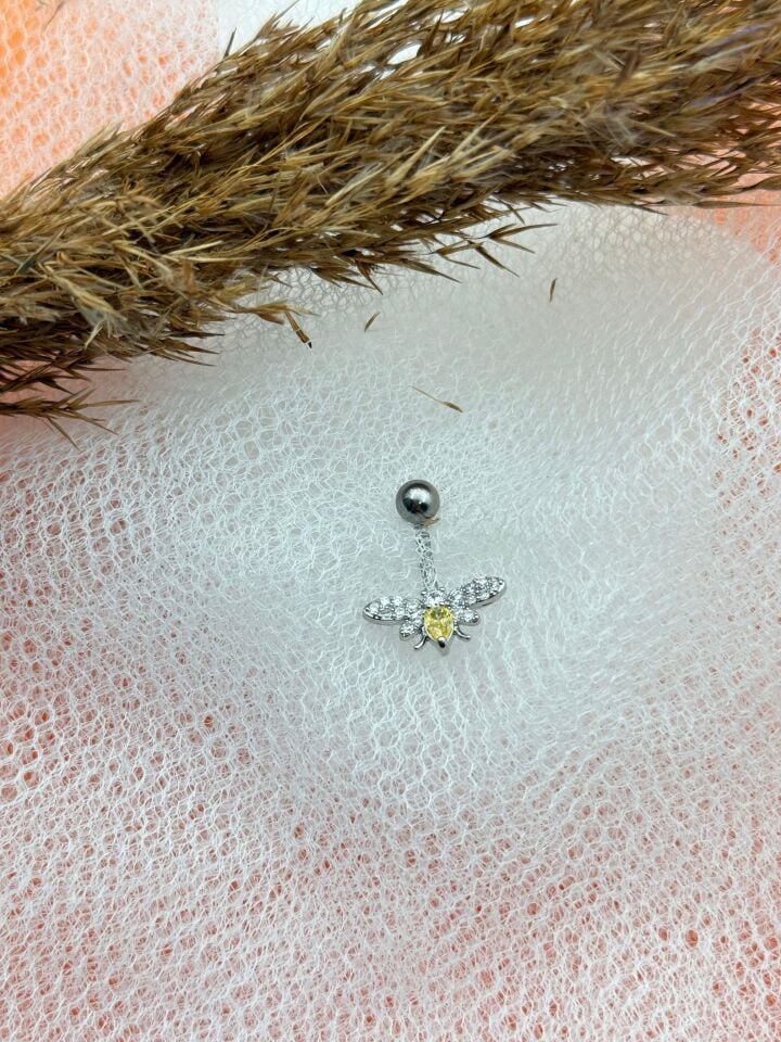 Steel Belly Piercing // TRAG-180