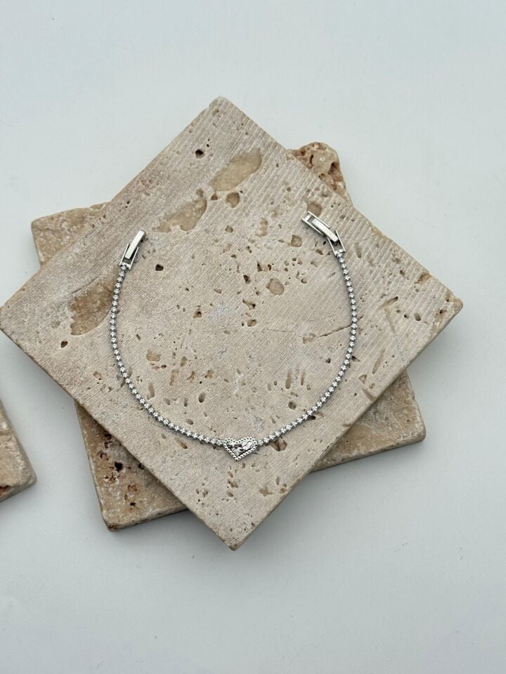 VIP Silver Renk Bileklik // BILEK-6628