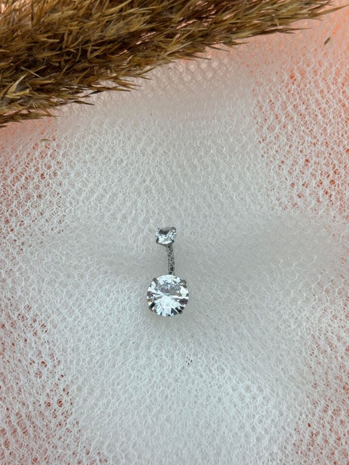 Çelik Göbek Piercingi // TRAG-181